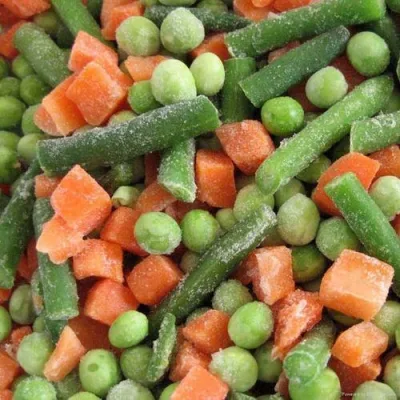 Frozen Mixed Vegetables, IQF Vegetables, Frozen Green Beans, Forzen Green Peas, Frozen Carrots
