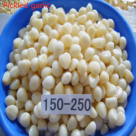 Salted Peeled Garlic Clove Pickled Raw Garlic