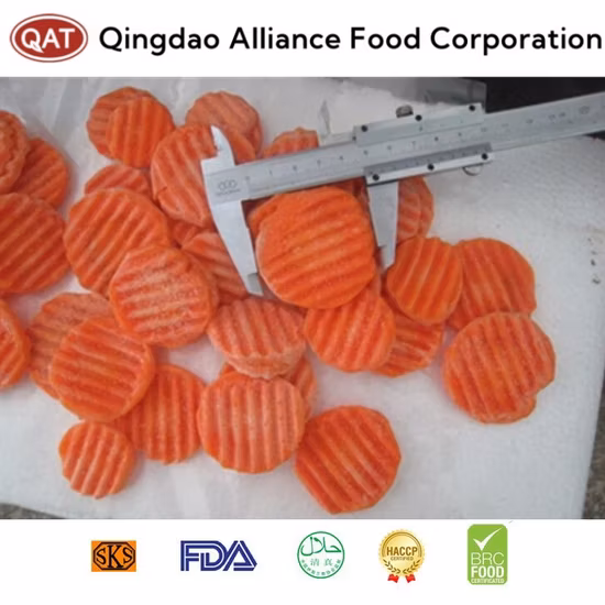 Export Standard Frozen Sliced Carrot