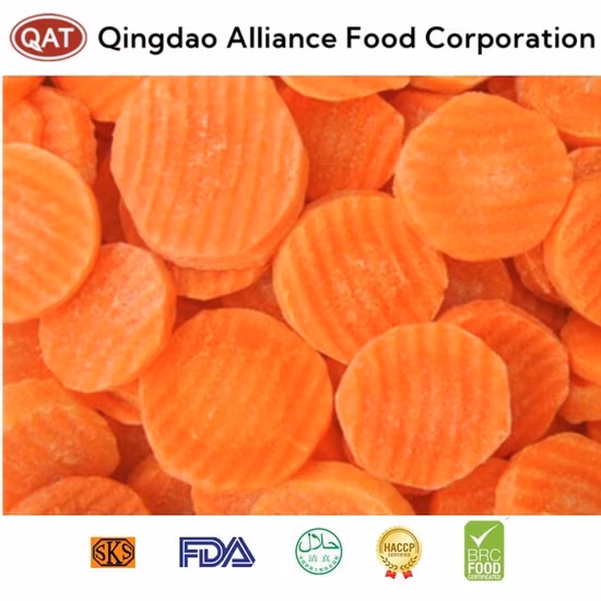Export Standard Frozen Sliced Carrot