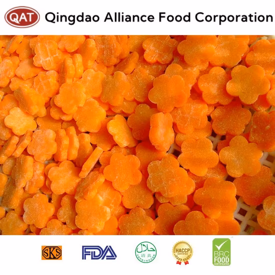 Export Standard Frozen Sliced Carrot