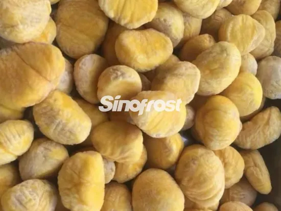 IQF Chestnut, IQF Chestnuts, IQF Chestnut Wholes, IQF Peeled Chestnut, IQF Unpeeled Chestnut, IQF Whole Chestnut, IQF Chestnut Whole, Steamed/Roasted